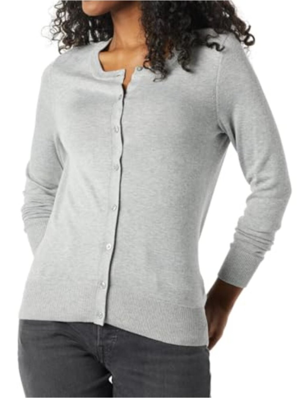 Women's Lightweight Knit Cardigan Open Front Long Sleeve